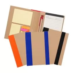 Bloco Caderneta Capa Ecológica com Pauta Personalizado 