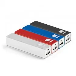 Carregador Porttil Power Bank USB 2200mAh Personalizado 