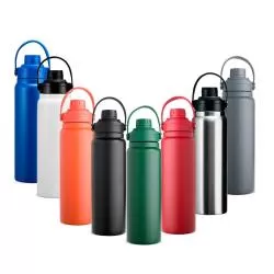 Garrafa Squeeze Metal Térmico com Alça