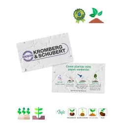 Papel Semente Retângular